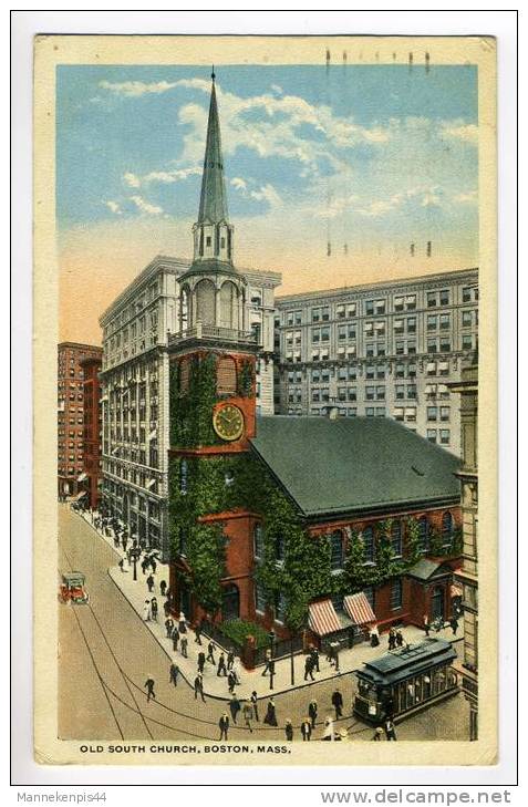 Boston - Massachusetts - Old Church - Boston