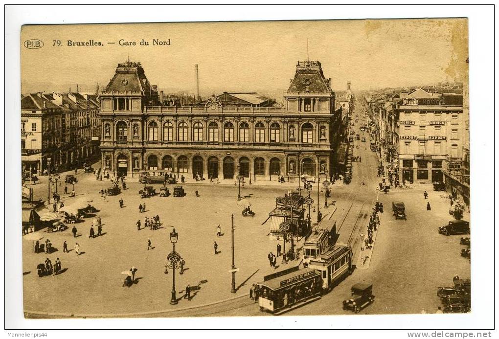 Bruxelles - Gare Du Nord - Chemins De Fer, Gares