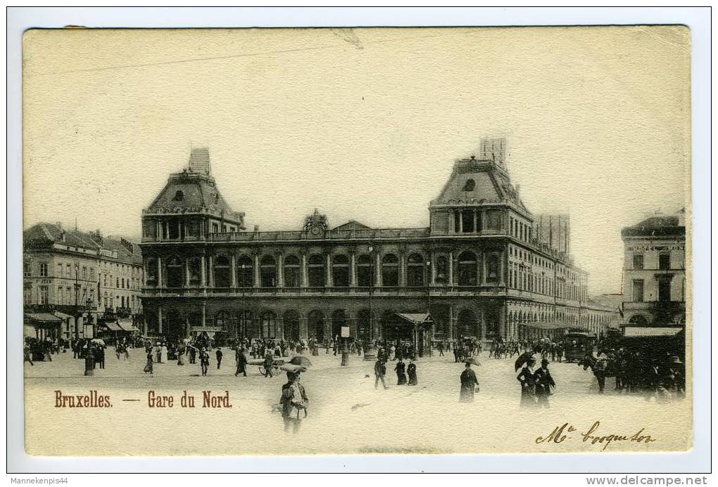 Bruxelles - Gare Du Nord - Chemins De Fer, Gares