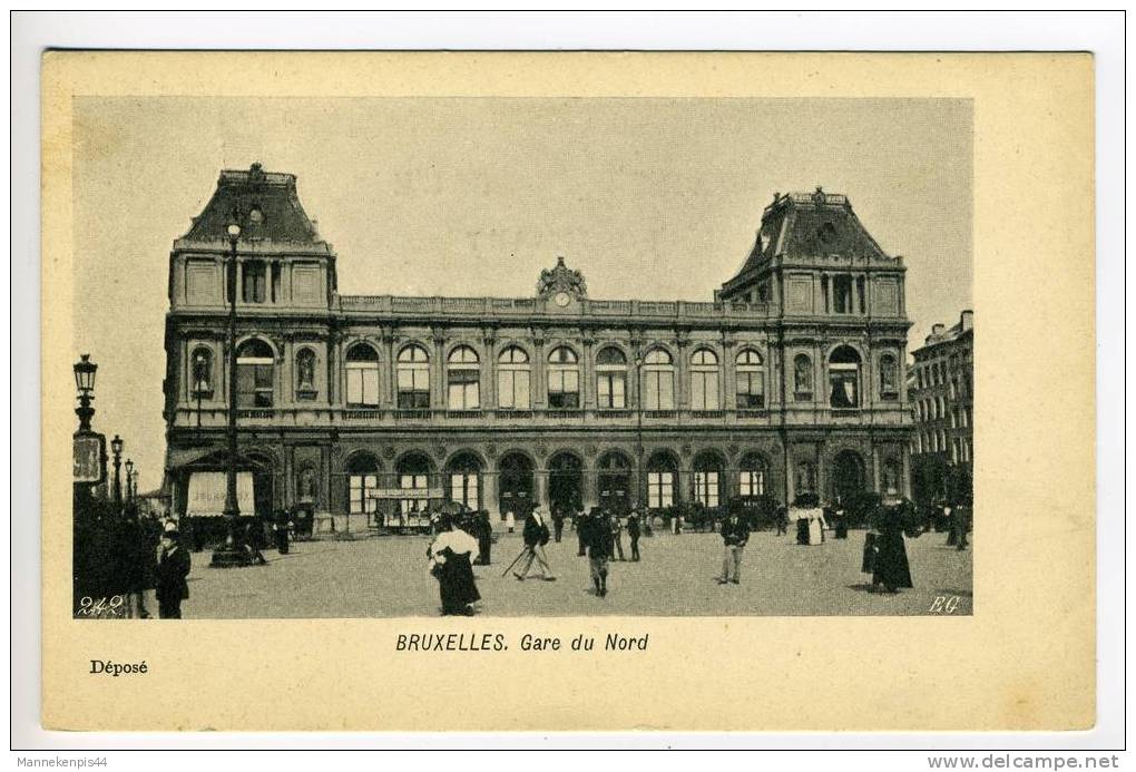 Bruxelles - Gare Du Nord - Chemins De Fer, Gares