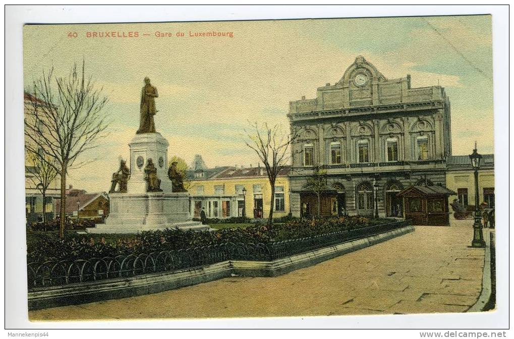 Bruxelles - Gare Du Luxembourg - Cercanías, Ferrocarril