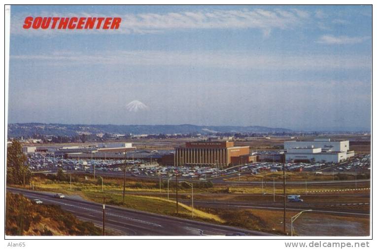Tukwila WA, Southcenter Shopping Center Mall, Bon Marche Department Store, Frederick & Nelson, C1960s Vintage Postcard - Sonstige & Ohne Zuordnung