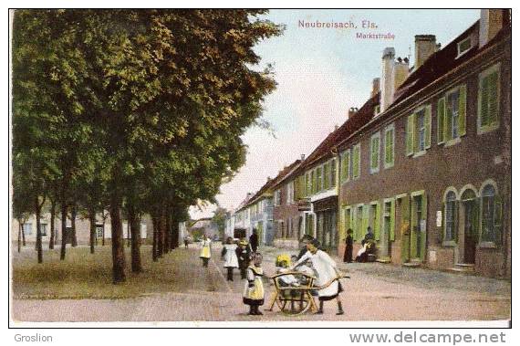 NEUFBREISACH ELS MARKSTRASSE (BELLE ANIMATION) 1940 - Neuf Brisach