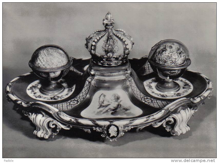 Carte Postale Inkstand écritoire  Encrier En Porcelaine  Du Roi Louis XV  Trés Beau Plan - Sonstige & Ohne Zuordnung