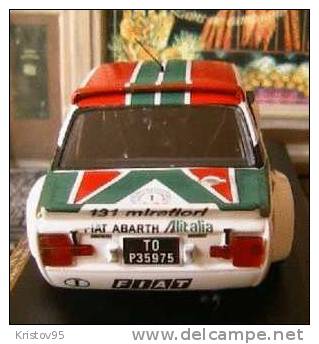 FIAT 131 ABARTH 1000 LAKE RALLY 1979 ALEN KIVIMAKI 1/43 IXO ALTAYA - Ixo