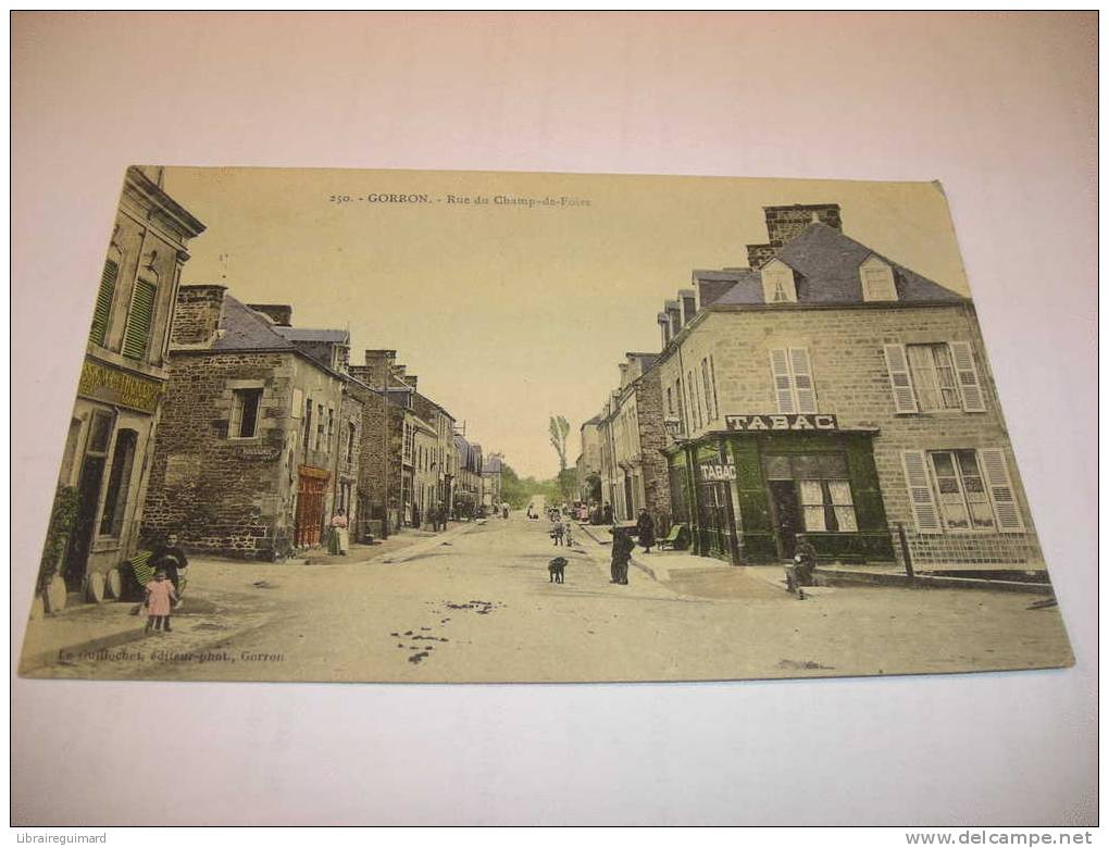 1cgv - CPA N° 250 - GORRON - RUE DU CHAMP DE FOIRE - [53] Mayenne - Gorron