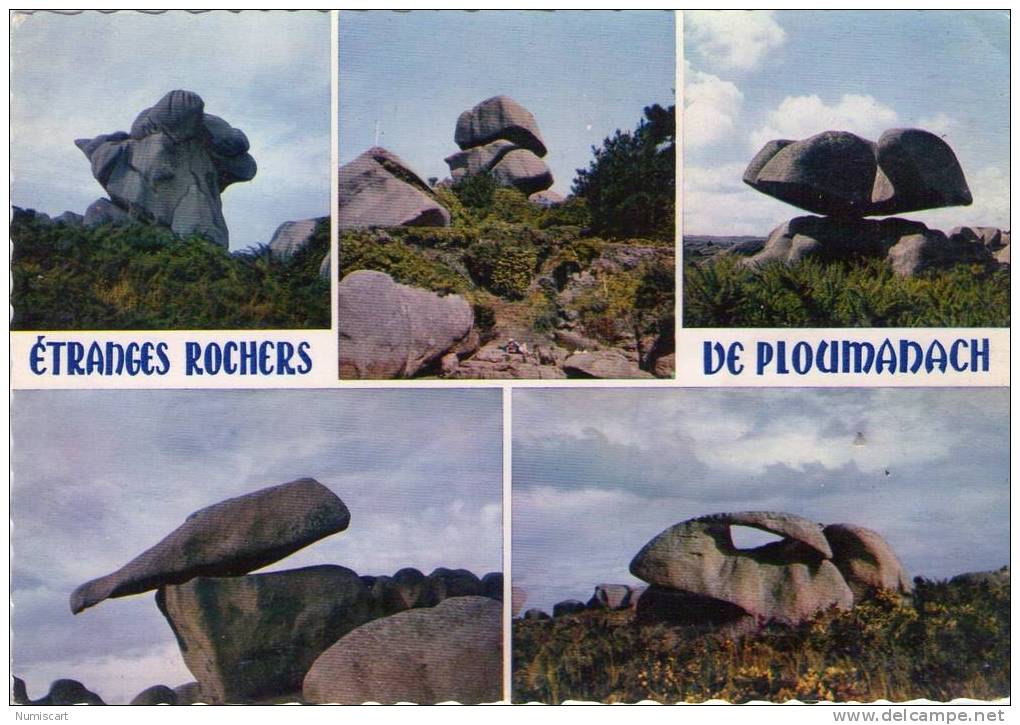 Dolmen Menhir Dolmens Menhirs Pierres Mégalithes Cailloux Rochers Druide...multi-vues...ploumanac'h En Côtes D'armor 22 - Dolmen & Menhirs