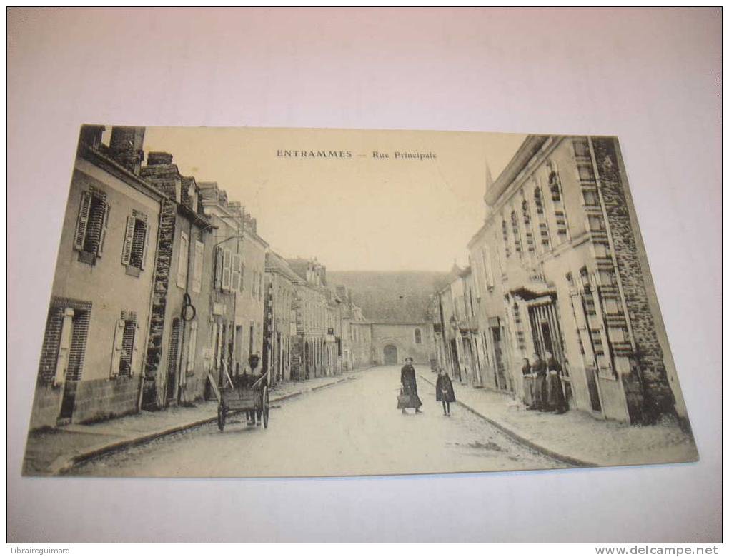 1chd - CPA - ENTRAMMES - RUE PRINCIPALE - [53] Mayenne - Entrammes