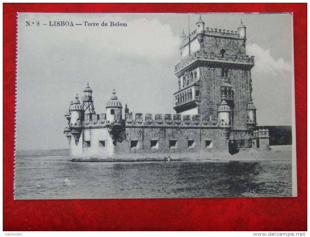 Lisboa Torre De Belem Ca 1910 Ed. C.A. - Lisboa