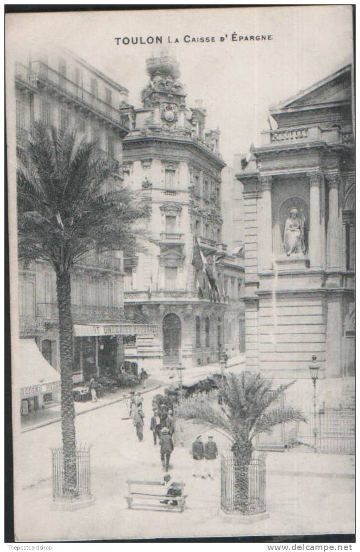 CPA VAR 83 TOULON FRANCE LA CAISSE D'EPARGNE - Toulon