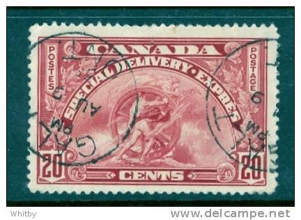 1935 20 Cent Special Delivery Issue  #E6  Galt Cancel - Special Delivery