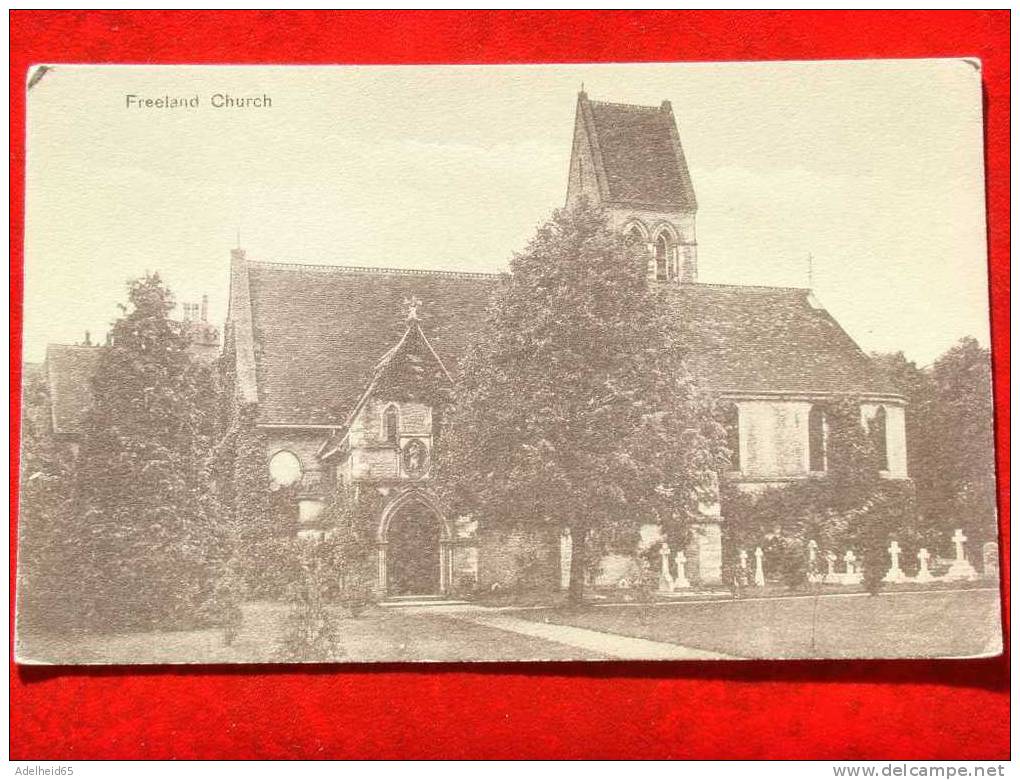 Freeland Church Nr Oxford Varsity Country Series 1917 - Oxford