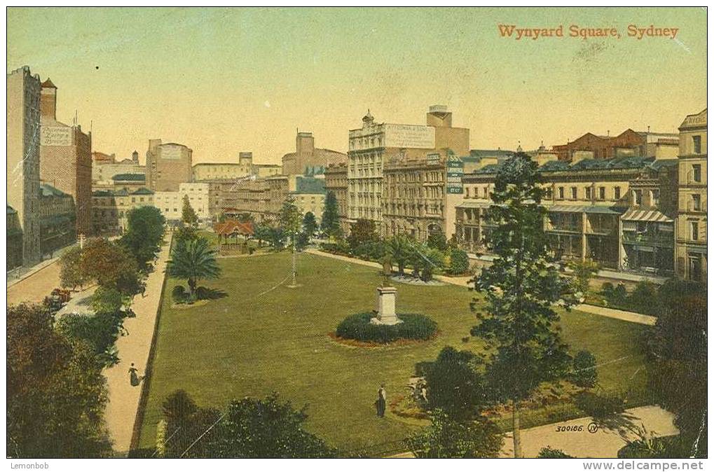 Australia - Wynyard Square, Sydney Old Postcard [P285] - Sydney