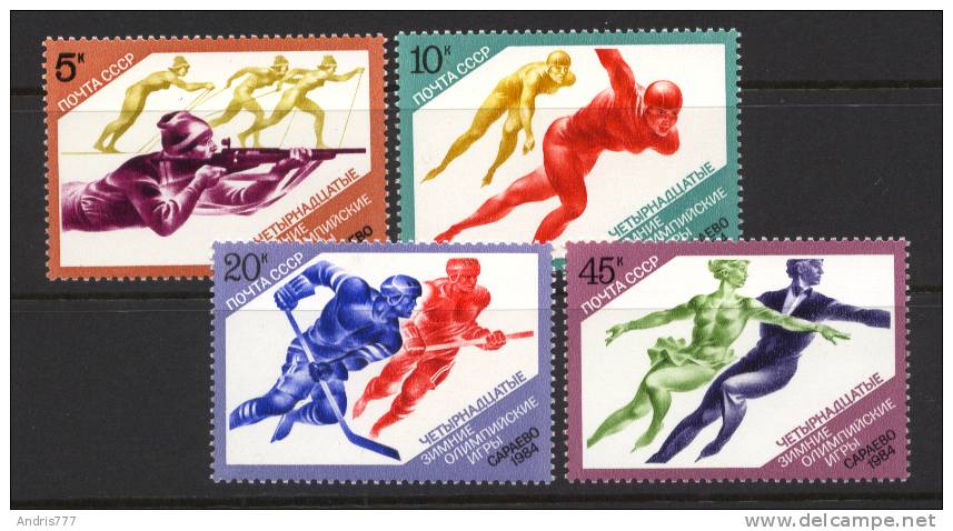 Soviet Union USSR 1984 Winter Olympic Games Sarajevo '84 - Hiver 1984: Sarajevo