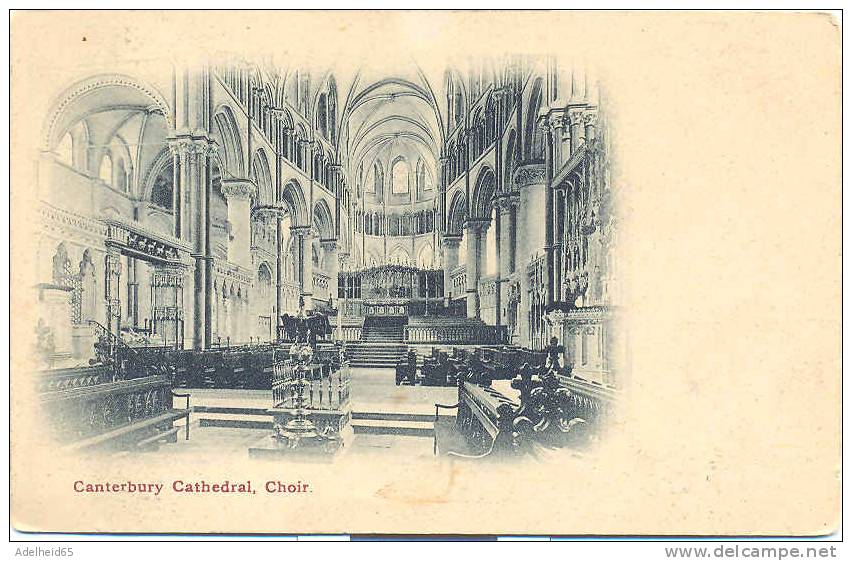 C 1900 Or Earlier Canterbury Cathedral, Choir - Canterbury