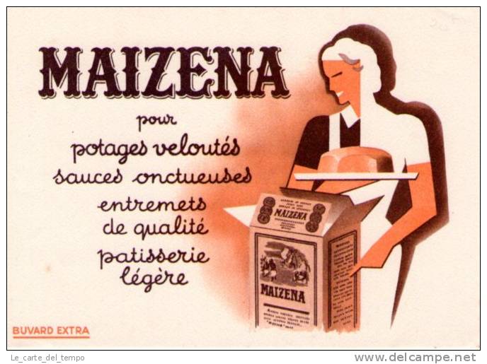 BUVARD: MAIZENA - Caramelle & Dolci