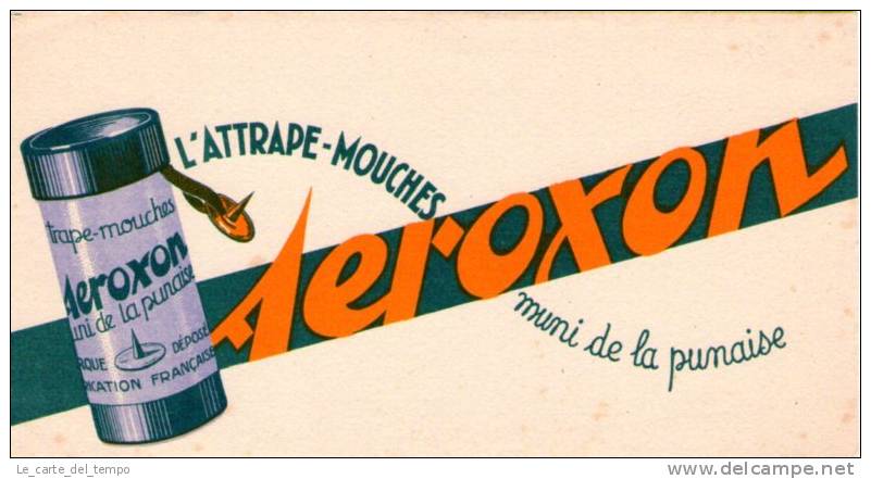 BUVARD: Attrape Mouches AEROXON - Papeterie