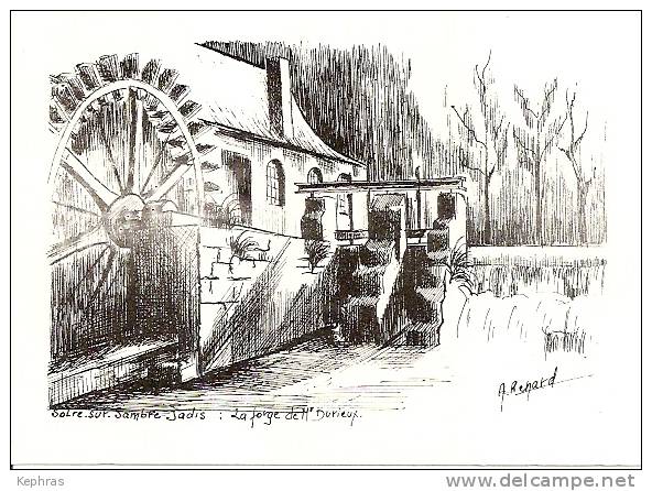 SOLRE-SUR-SAMBRE Jadis : La Forge De Mr Durieux - TRES RARE Illustration De A. Renard - Erquelinnes