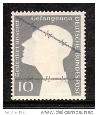 BRD 1953, Mi 165, War Prisoner And Barbed Wire, CV 8 Eur  --- MNH OG XF - Neufs