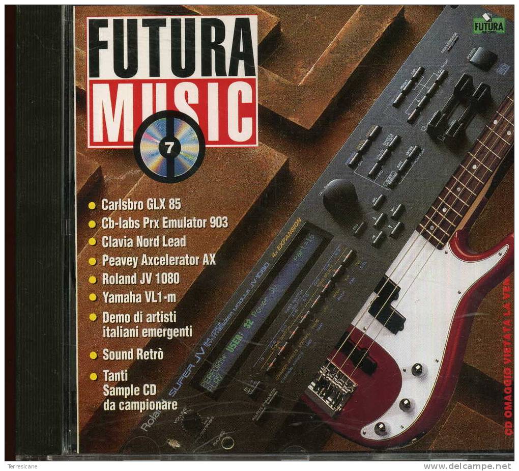 FUTURA MUSIC 7 TEST SAMPLE CD DA CAMPIONARE DEMO ARTISTI - Compilaties