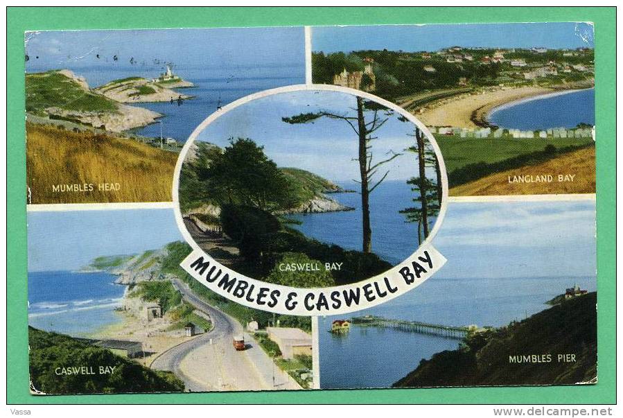 MUMBLES & CASWELL BAY  Scarce. Mailed Postally - Glamorgan