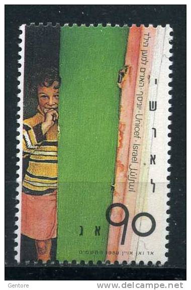 ISRAEL 1989 UNICEF  Cpl Set Of    Yvert Cat. N° 1068  Absolutely Perfect MNH ** - UNICEF