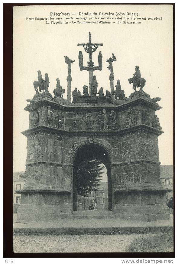 Pleyben Finistère lot de 8 CPA Calvaire