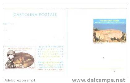 34238)cartolina Illustratoria Manifestazione Filatelica Nazionale Con 0.41€ - Nuova - Chieti