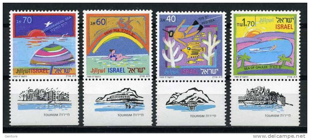 ISRAEL 1989   Touristic   Cpl Set  Of 4 Yvert Cat. N° 1060/63  Absolutely Perfect MNH ** - Other & Unclassified