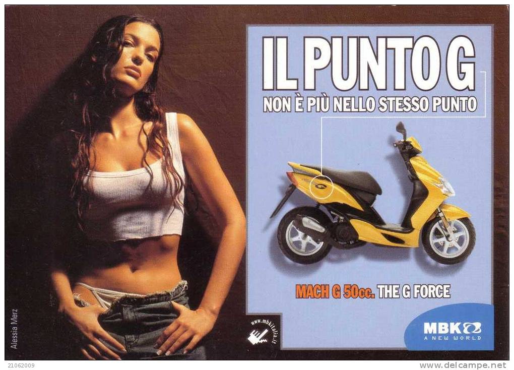 MBK MACH G 50cc. - IL PUNTO G Non è Più Nello Stesso Punto - Pubblicitari