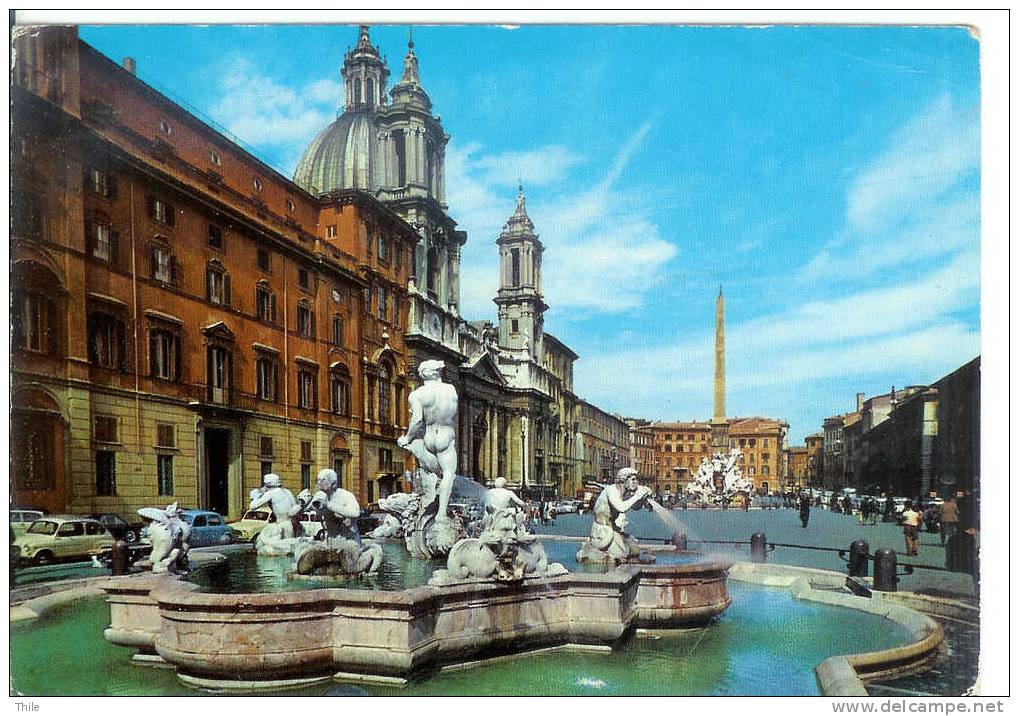 ROMA - Piazza Navona - Orte & Plätze