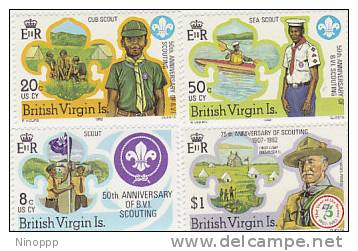 British Virgin Islands-1982 75th Anniversary Of Scouting   MNH - Other & Unclassified