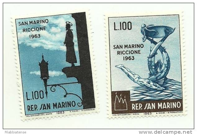 1963 - 642/43 Riccione    +++++++ - Unused Stamps