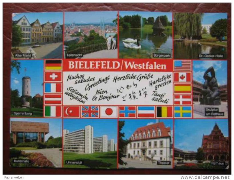 Bielefeld - Mehrbildkarte - Bielefeld