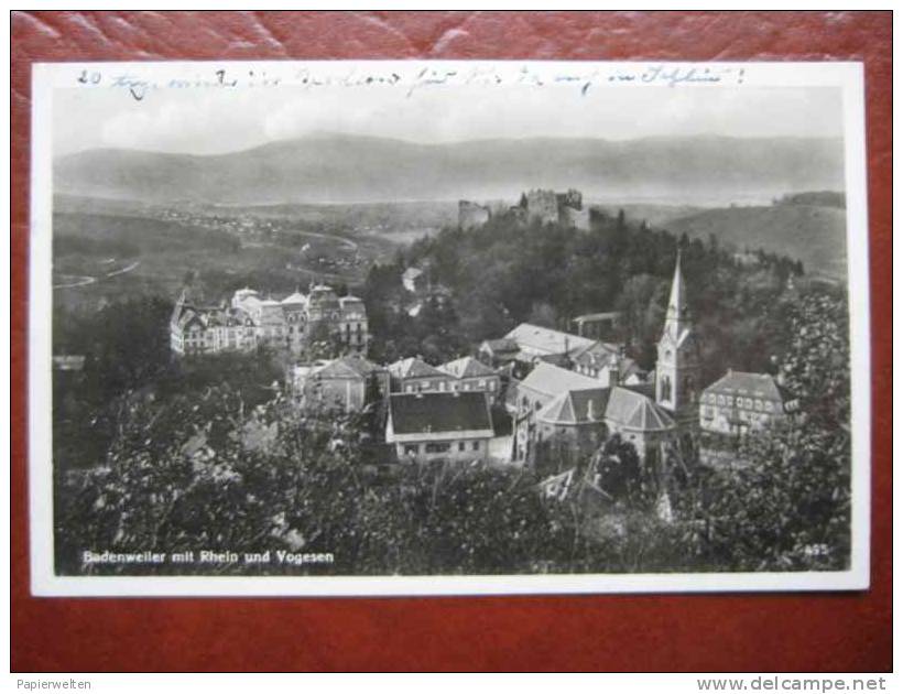 Baldenweiler - Kirche Ruine - Badenweiler