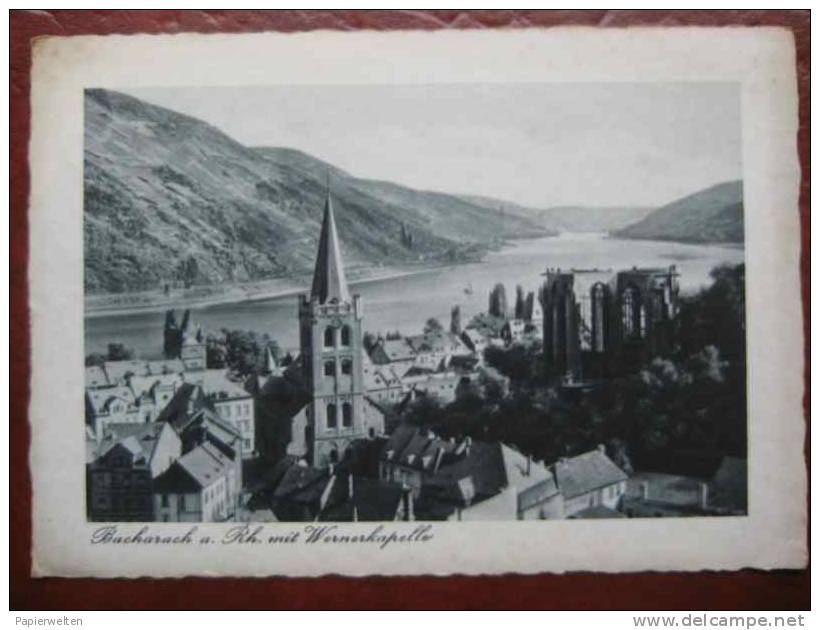 Bacharach - Ort Rhein - Bacharach