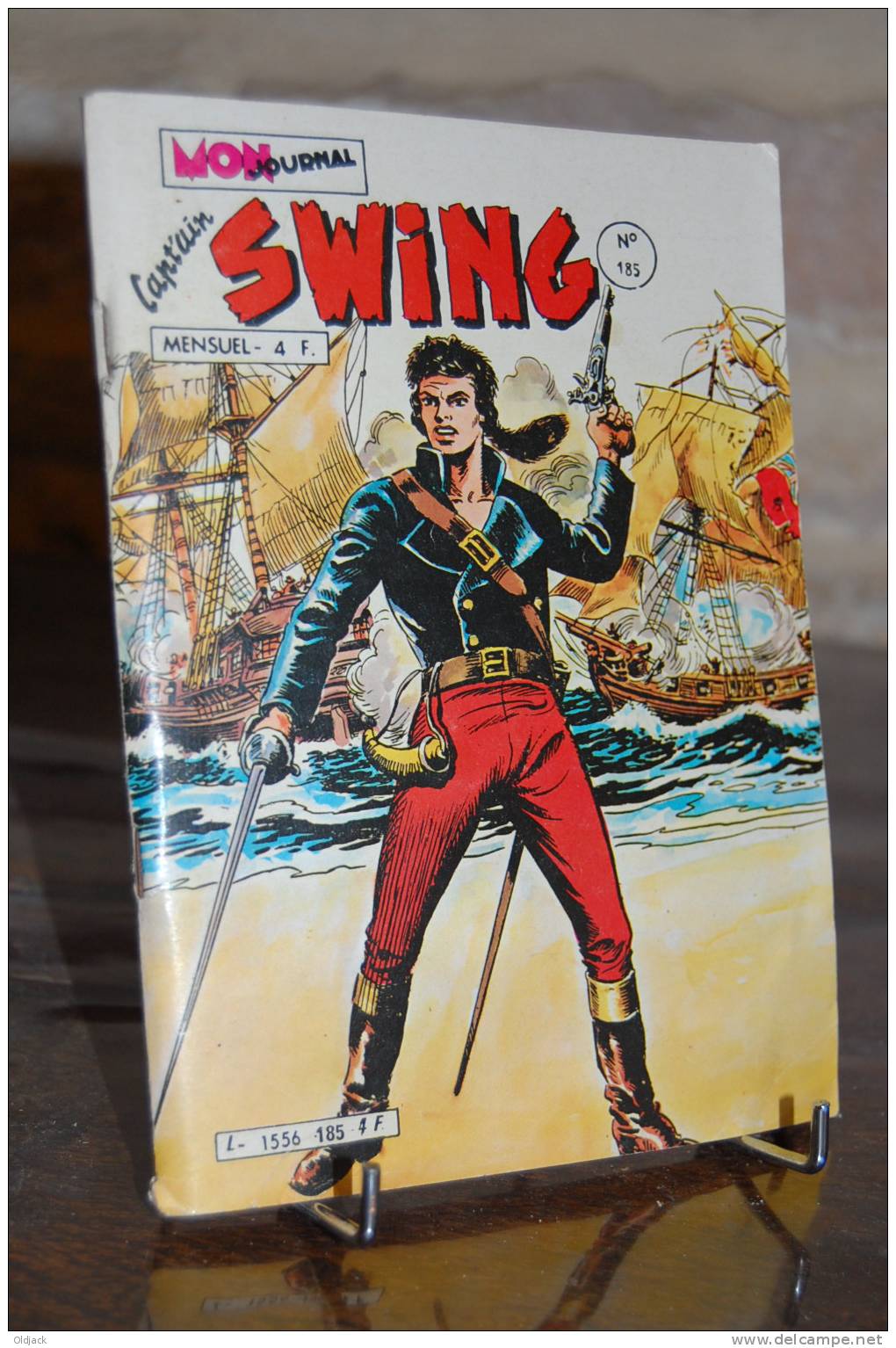 CAPTAIN SWING N°185 Aventures Et Voyages 1ère Série (platoC) - Captain Swing