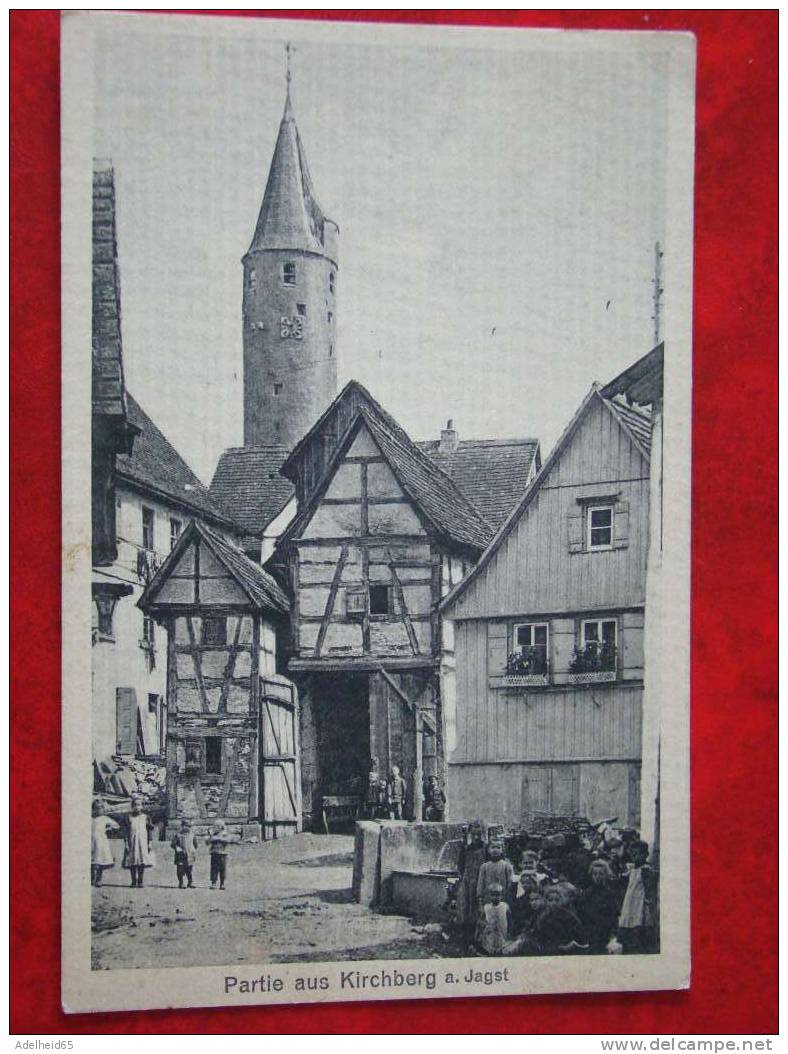 Partie Aus Kirchberg An Der Jagst 1917 Verlag Bauer, Kirchberg - Schwäbisch Hall