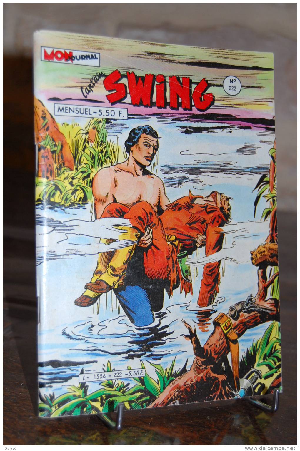 CAPTAIN SWING N°222 Aventures Et Voyages 1ère Série (platoC) - Captain Swing
