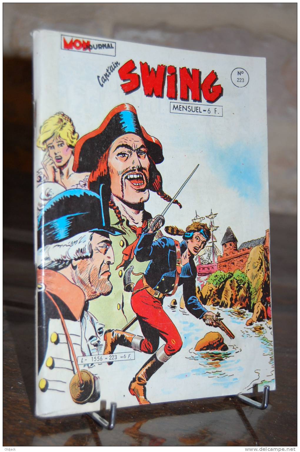 CAPTAIN SWING N°223 Aventures Et Voyages 1ère Série (platoC) - Captain Swing