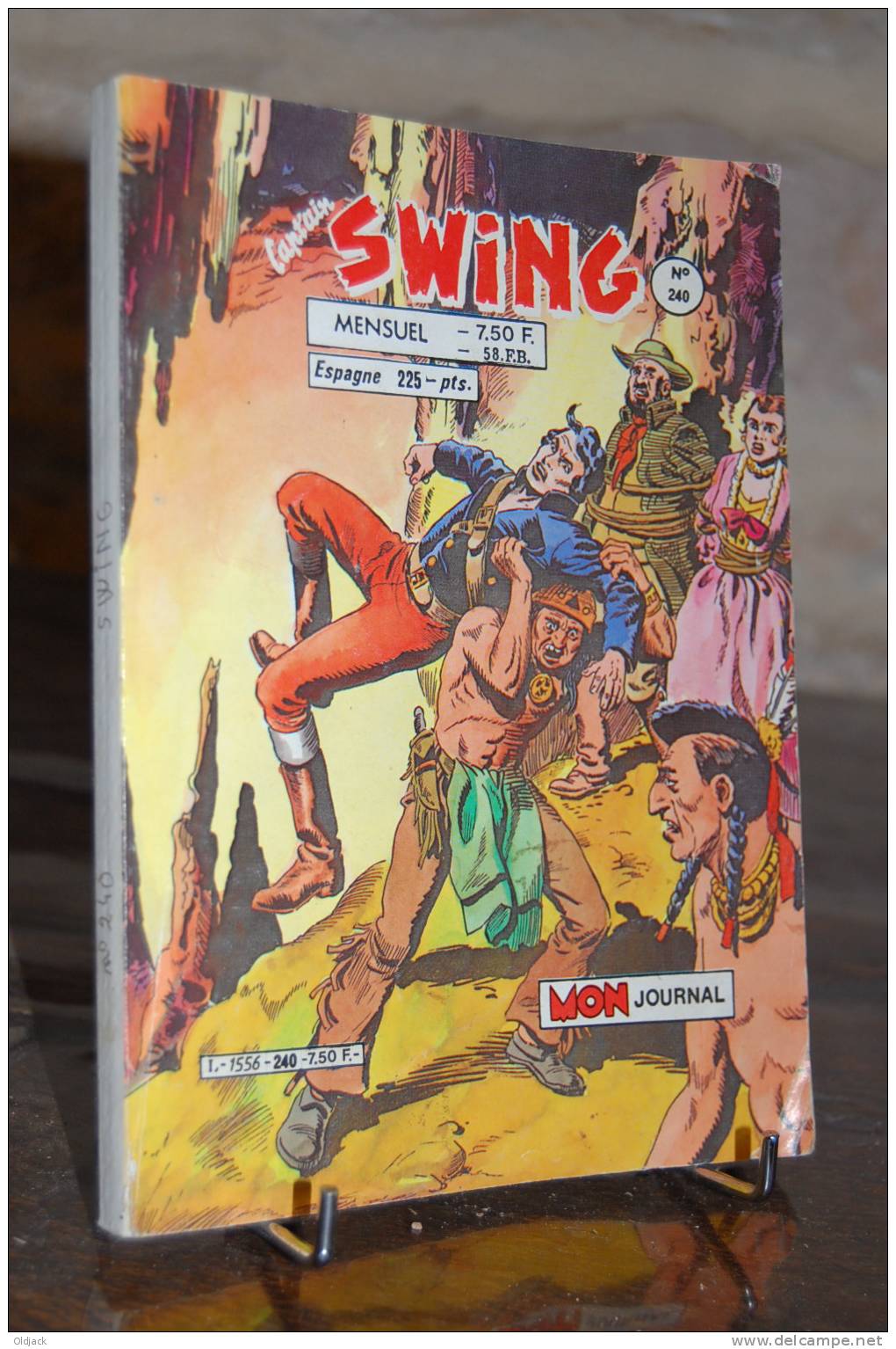 CAPTAIN SWING N°240 Aventures Et Voyages 1ère Série (platoC) - Captain Swing
