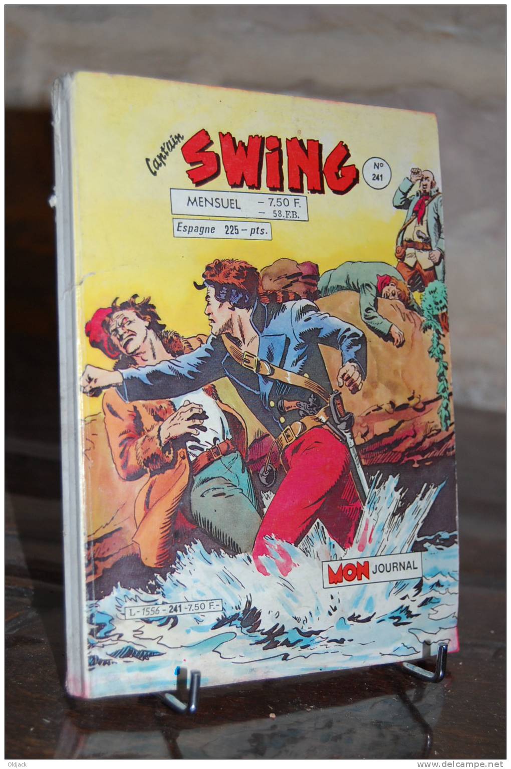 CAPTAIN SWING N°241 Aventures Et Voyages 1ère Série (platoC) - Captain Swing