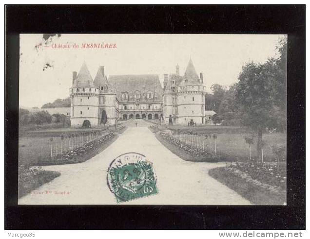 Chateau De Mesnières édit.bouchar N° 1 Belle Carte - Mesnières-en-Bray