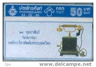 # THAILAND 24-02-36_1 The 39th Anniversary Of T.O.T - Old Telephone 50 Landis&gyr  Tres Bon Etat - Thaïland