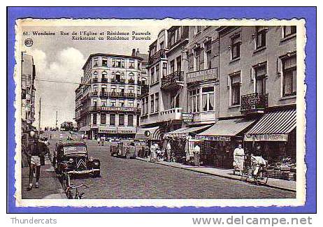 WENDUINE WENDUYNE RUE DE L'EGLISE ET RESIDENCE PAUWELS EN KERKSTRAAT - Wenduine