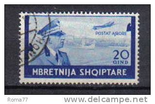 SS1915  - ALBANIA , Posta Aerea N. 7 - Albanie