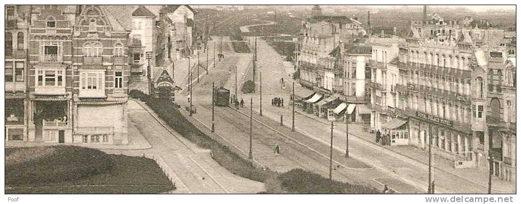 Wenduine / Wenduyne : Les Boulevards Léopold Et De Smet De Naeyer ( Met Tram ) - Wenduine