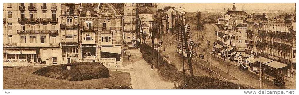 Wenduine / Wenduyne : Panorama ( Met Tram )---1945 - Wenduine