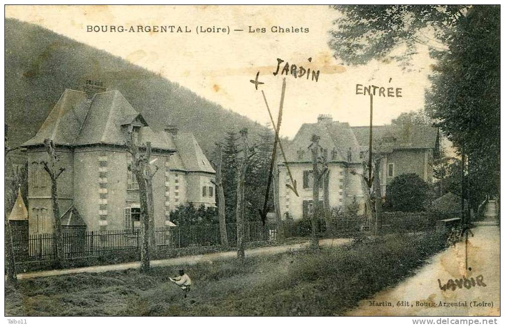 BOURG ARGENTAL - Les Chalets - Bourg Argental