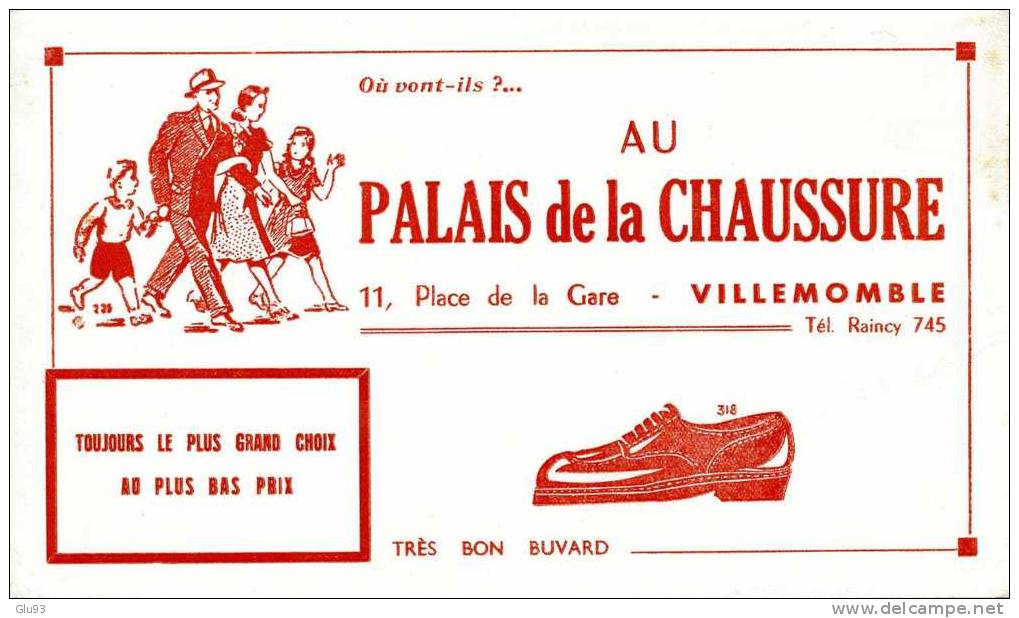 Buvard - Villemomble - Palais De La Chaussure - Où Vont-ils ? - Schuhe